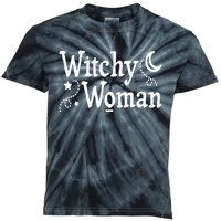 Witchy Woman Halloween Wiccan Follower Pagan Ritual Kids Tie-Dye T-Shirt