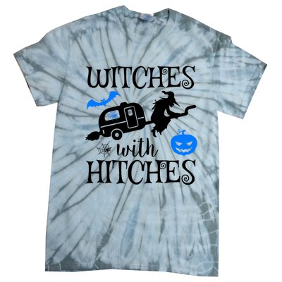 Witches With Hitches Rv Camping Costume Idea Nature Gift Tie-Dye T-Shirt