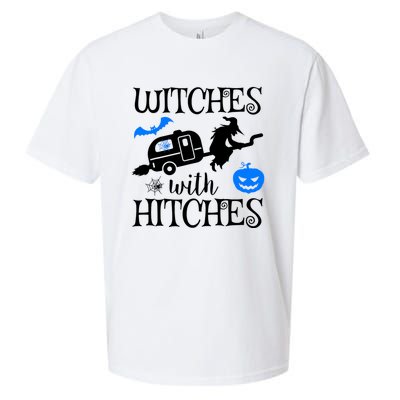 Witches With Hitches Rv Camping Costume Idea Nature Gift Sueded Cloud Jersey T-Shirt