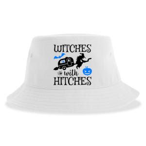 Witches With Hitches Rv Camping Costume Idea Nature Gift Sustainable Bucket Hat