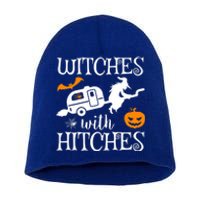 Witches With Hitches Rv Camping Costume Idea Nature Gift Short Acrylic Beanie