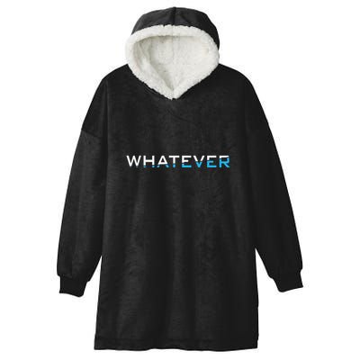 Whatever Hooded Wearable Blanket