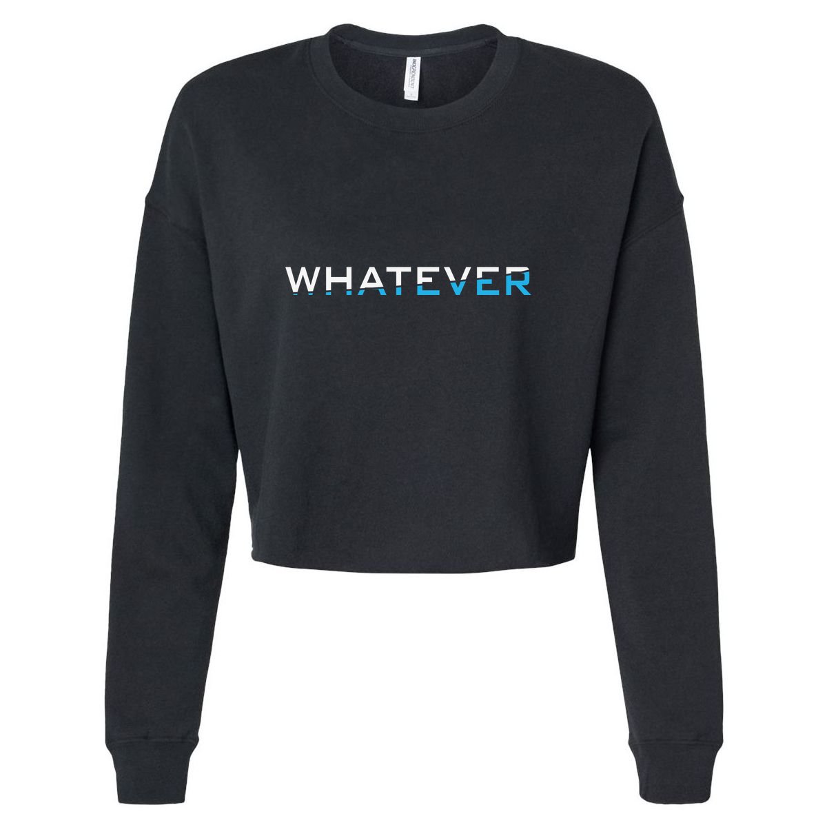Whatever Cropped Pullover Crew