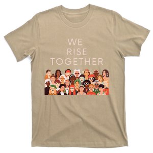 Womens Womens International Women's Day We Rise Together Feminism T-Shirt