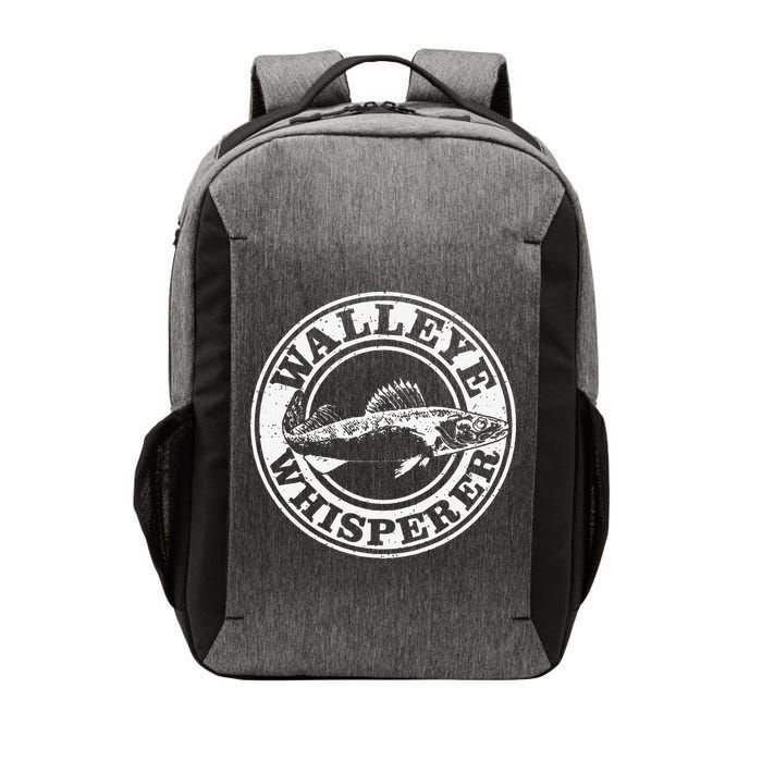 Walleye Whisperer Ice Fishing Freshwater Fish Fisherman Vector Backpack