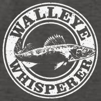 Walleye Whisperer Ice Fishing Freshwater Fish Fisherman Vector Backpack