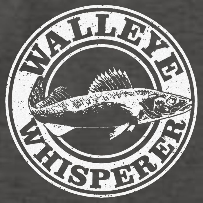 Walleye Whisperer Ice Fishing Freshwater Fish Fisherman Vector Backpack