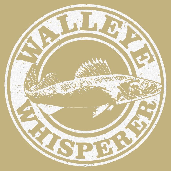 Walleye Whisperer Ice Fishing Freshwater Fish Fisherman Cooling Performance Crew T-Shirt