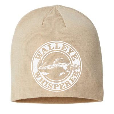 Walleye Whisperer Ice Fishing Freshwater Fish Fisherman Sustainable Beanie