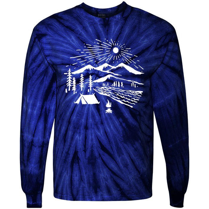 Wilderness Tie-Dye Long Sleeve Shirt