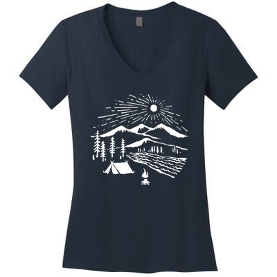 Wilderness Women's V-Neck T-Shirt