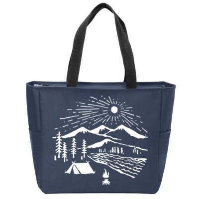 Wilderness Zip Tote Bag