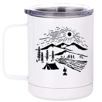 Wilderness 12 oz Stainless Steel Tumbler Cup