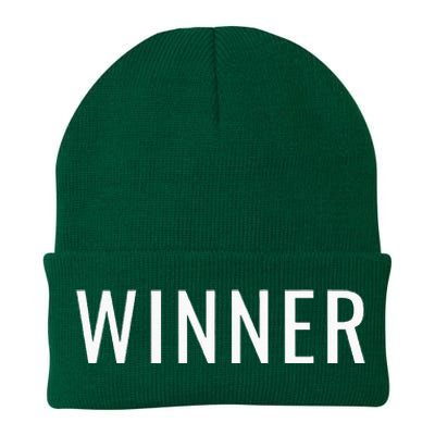 Winner Knit Cap Winter Beanie