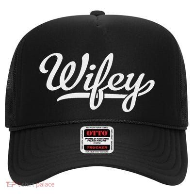 Wifey High Crown Mesh Back Trucker Hat