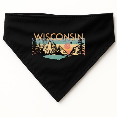 Wisconsin USA-Made Doggie Bandana