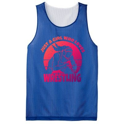 Wrestling Wrestler I Just A Who Loves Wrestling Gift Mesh Reversible Basketball Jersey Tank