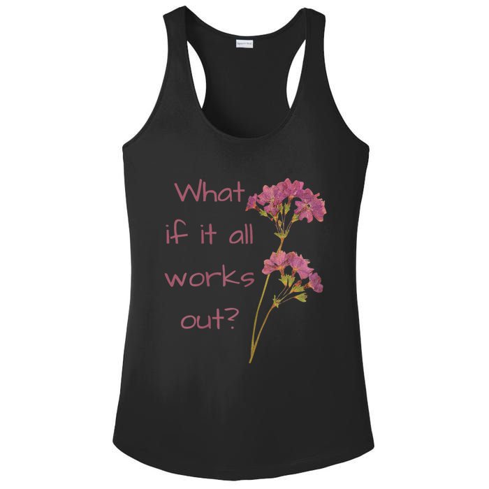 Womens What If It All Works Out Ladies PosiCharge Competitor Racerback Tank