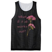 Womens What If It All Works Out Mesh Reversible Basketball Jersey Tank