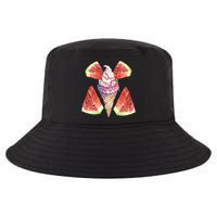 Watermelon With Ice Cream Art Cool Comfort Performance Bucket Hat