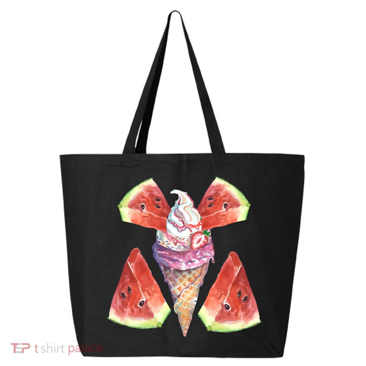 Watermelon With Ice Cream Art 25L Jumbo Tote