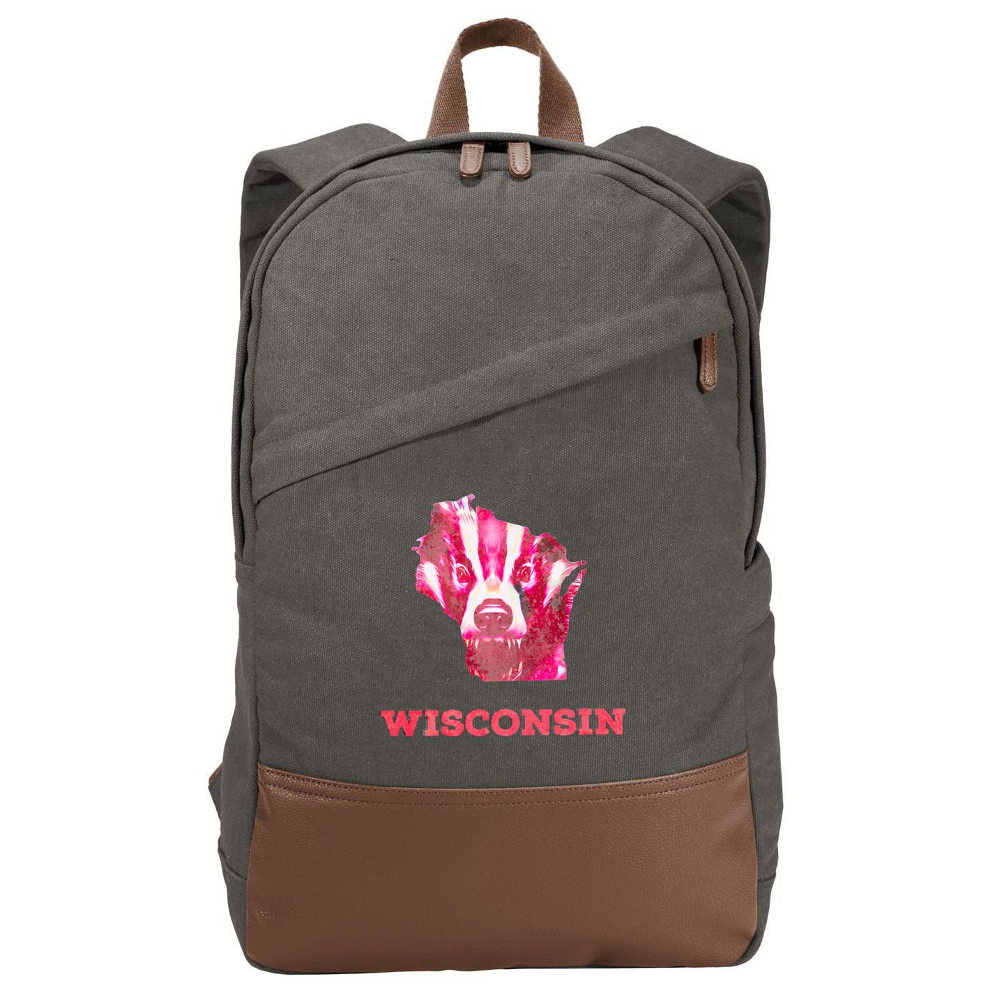 Wisconsin Cotton Canvas Backpack