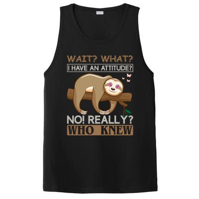 Wait What I Have An Attitude No Really Who Knew PosiCharge Competitor Tank