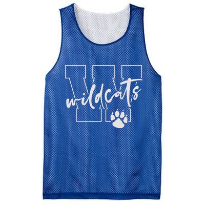 Wildcats Mesh Reversible Basketball Jersey Tank