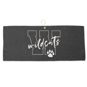 Wildcats Large Microfiber Waffle Golf Towel