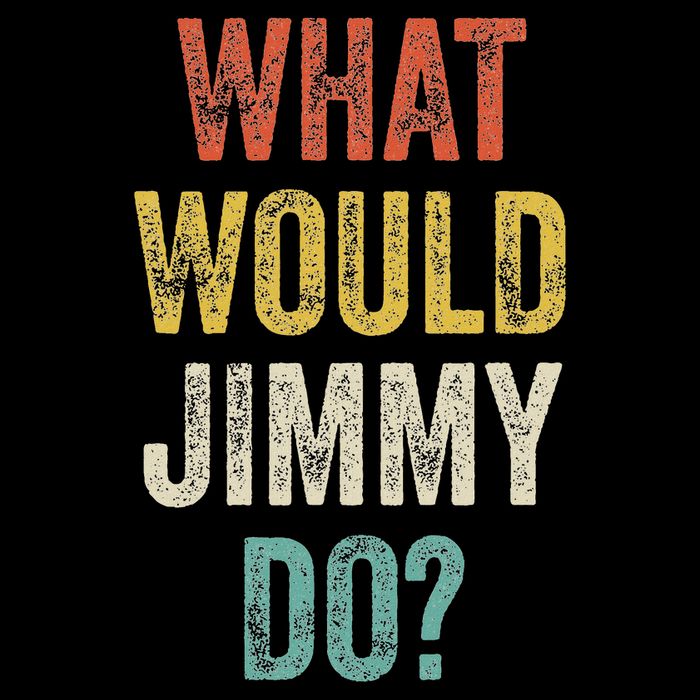 What Would Jimmy Do Retro Fan Stuff Name Jimmy 7-Panel Snapback Hat