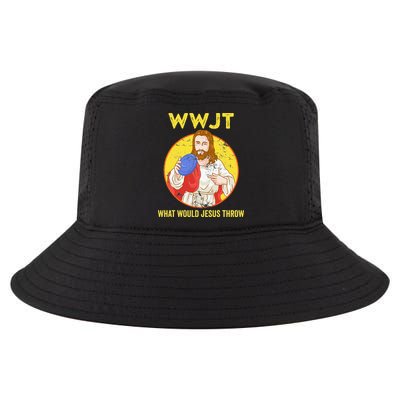 What Would Jesus Throw Frisbee Golf Cool Comfort Performance Bucket Hat