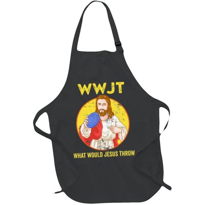 What Would Jesus Throw Frisbee Golf Apron