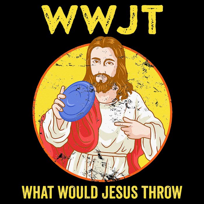 What Would Jesus Throw Frisbee Golf 16 in Basic Backpack