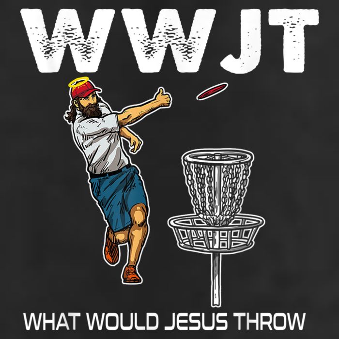 What Would Jesus Throw Golf Disc 11oz C Handle Ceramic Mug