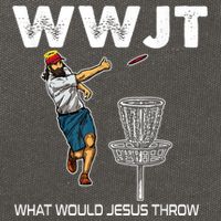 What Would Jesus Throw Golf Disc Cotton Canvas Backpack