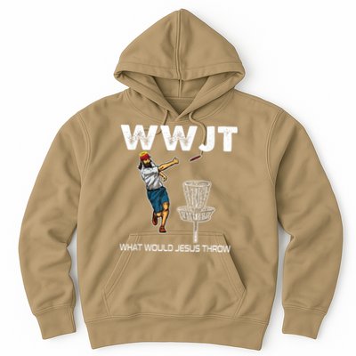 What Would Jesus Throw Golf Disc Hoodie