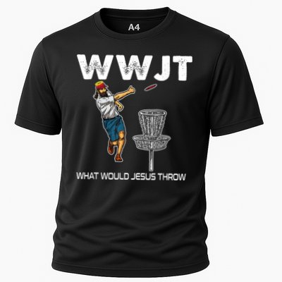 What Would Jesus Throw Golf Disc Performance Shirt