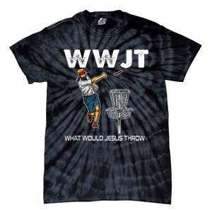 What Would Jesus Throw Golf Disc Tie-Dye T-Shirt