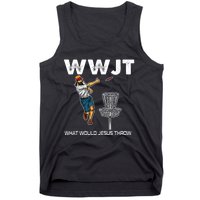 What Would Jesus Throw Golf Disc Tank Top