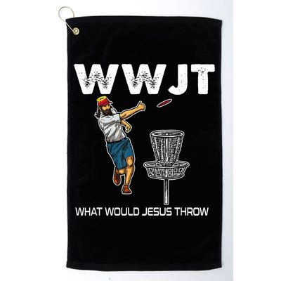What Would Jesus Throw Golf Disc Golf Towel