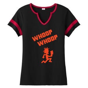 Whoop Whoop Juggalette Hatchetman Ladies Halftime Notch Neck Tee