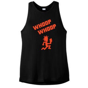 Whoop Whoop Juggalette Hatchetman Ladies PosiCharge Tri-Blend Wicking Tank