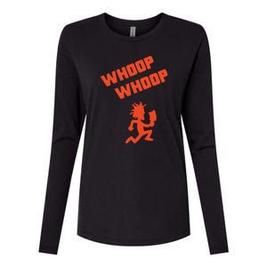 Whoop Whoop Juggalette Hatchetman Womens Cotton Relaxed Long Sleeve T-Shirt