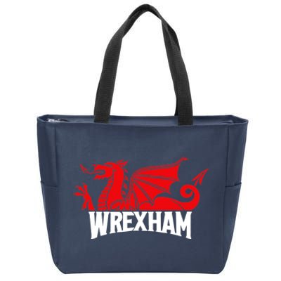 Wrexham Wales Jersey Soccer Zip Tote Bag