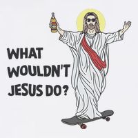 What Wouldnt Jesus Do Garment-Dyed Sweatshirt