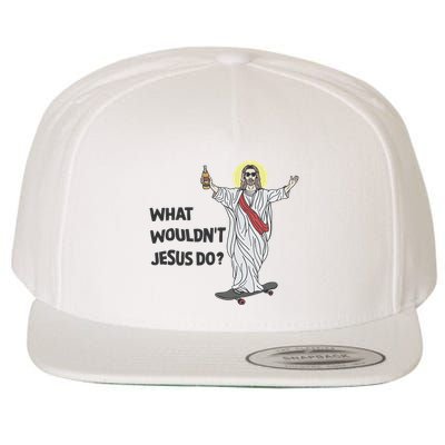 What Wouldnt Jesus Do Wool Snapback Cap