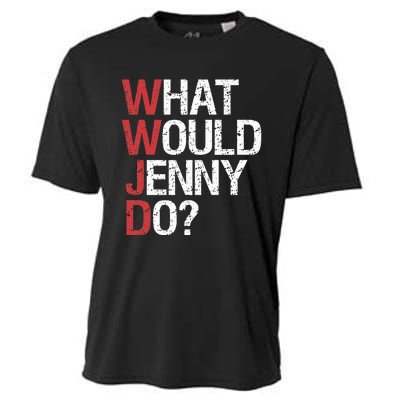 What Would Jenny Do WWJD Cooling Performance Crew T-Shirt