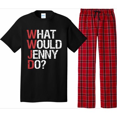 What Would Jenny Do WWJD Pajama Set