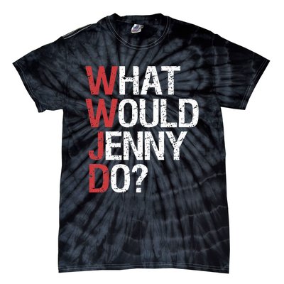 What Would Jenny Do WWJD Tie-Dye T-Shirt