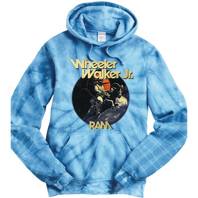 Wheeler Walker Jr. Ram Album Cover Tie Dye Hoodie